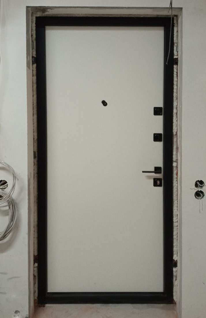Входная дверь в квартиру 191АР1 вид изнутри